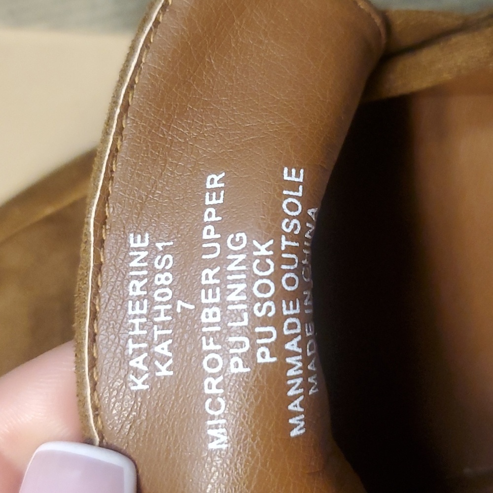 Steve Madden Katherine Chestnut Loafers - Picture 7 of 9
